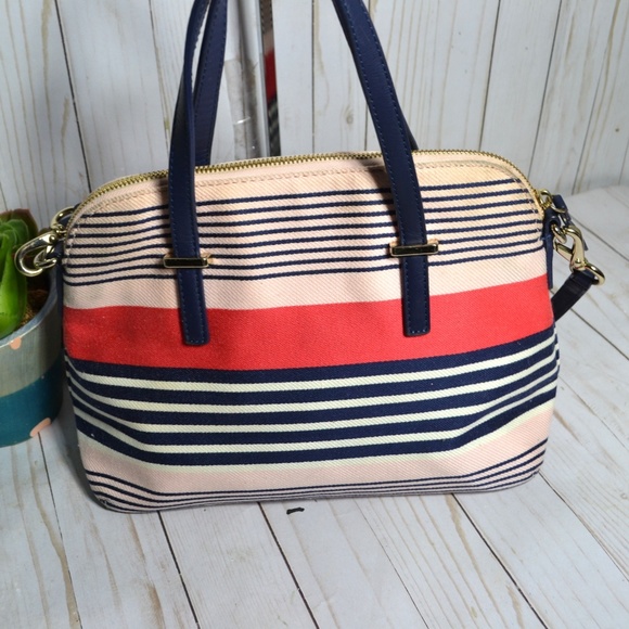 Kate Spade  Cedar Street Stripe Maise Crossbody Ba - Picture 2 of 6
